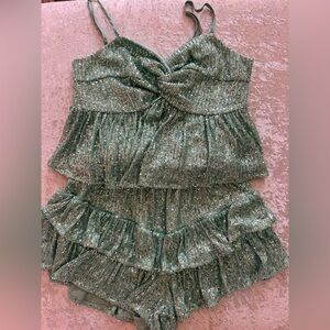christmas outfit sequin set